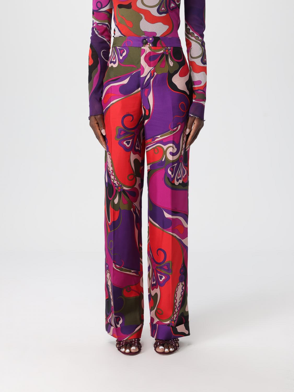 Pucci Pants Woman Multicolor PUCCI