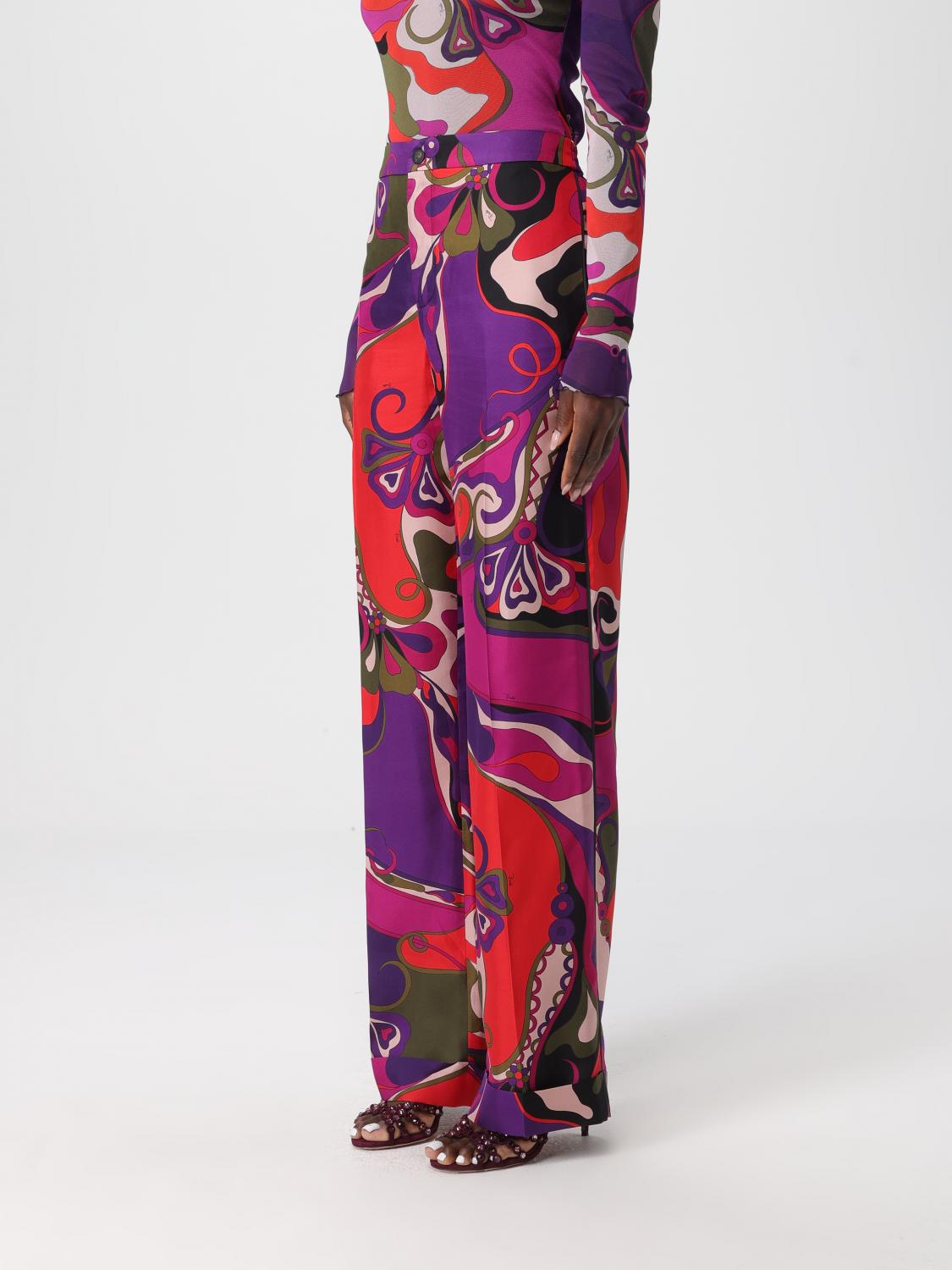 Pucci Pants Woman Multicolor PUCCI