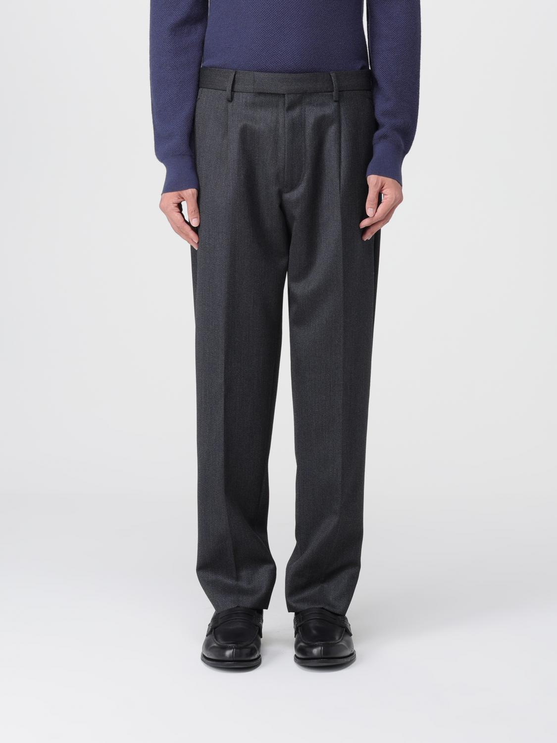 Zegna Pants Men Grey ZEGNA