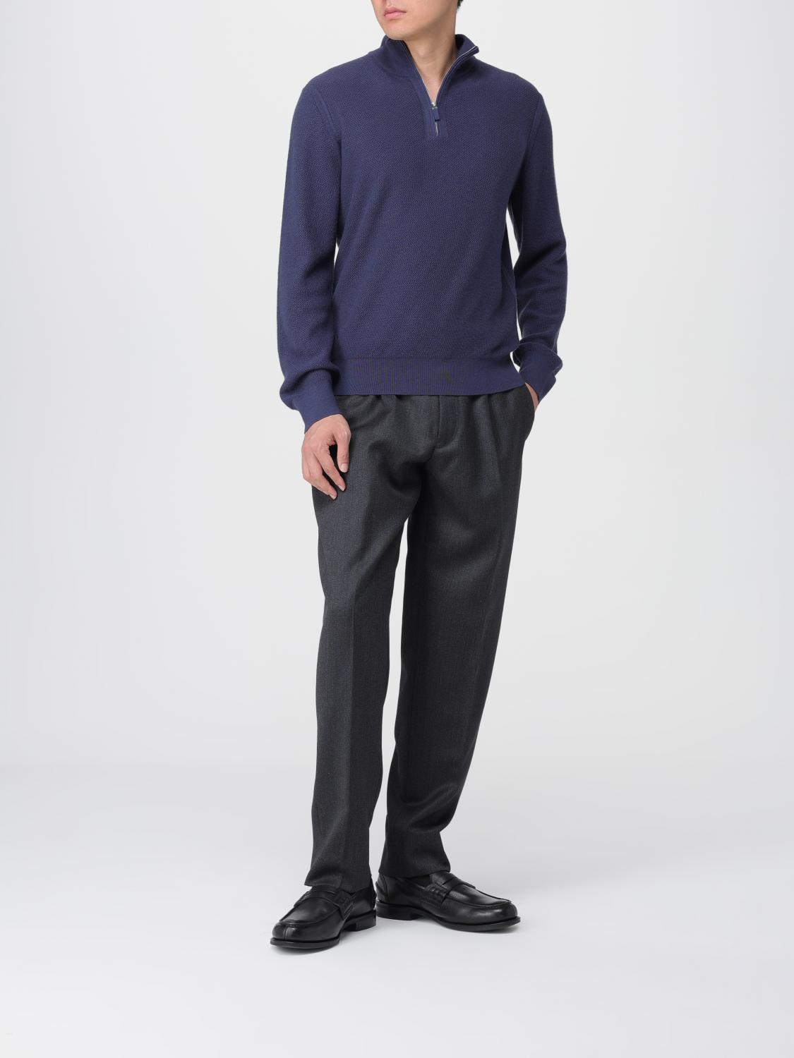 Zegna Pants Men Grey ZEGNA
