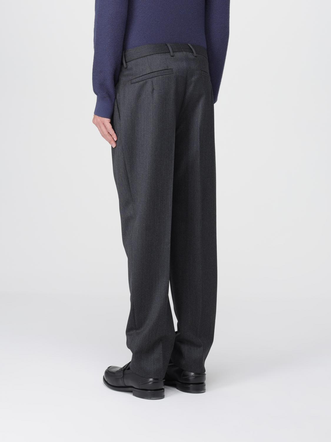 Zegna Pants Men Grey ZEGNA