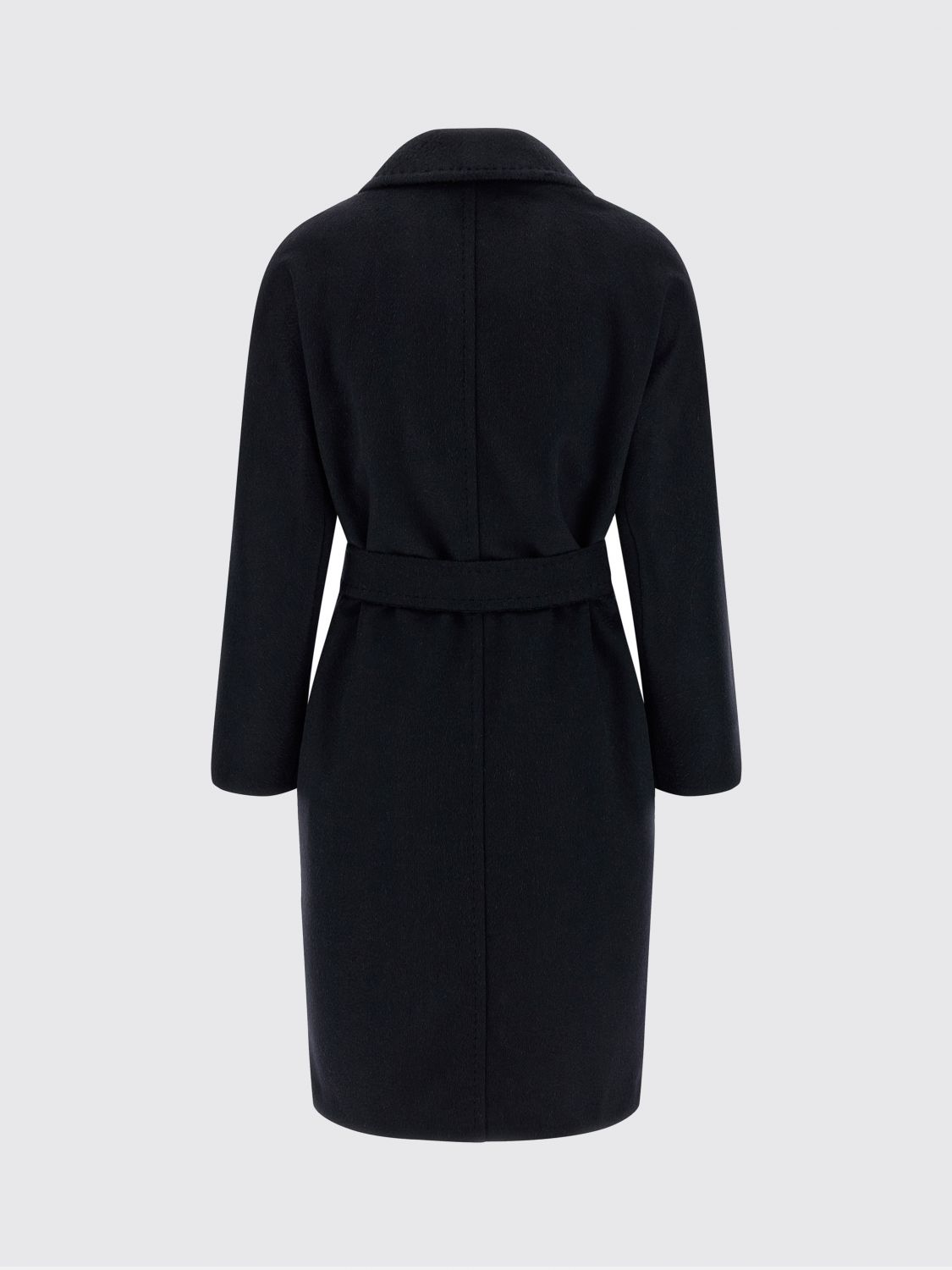 Max Mara Studio Coat Woman Blue MAX MARA STUDIO