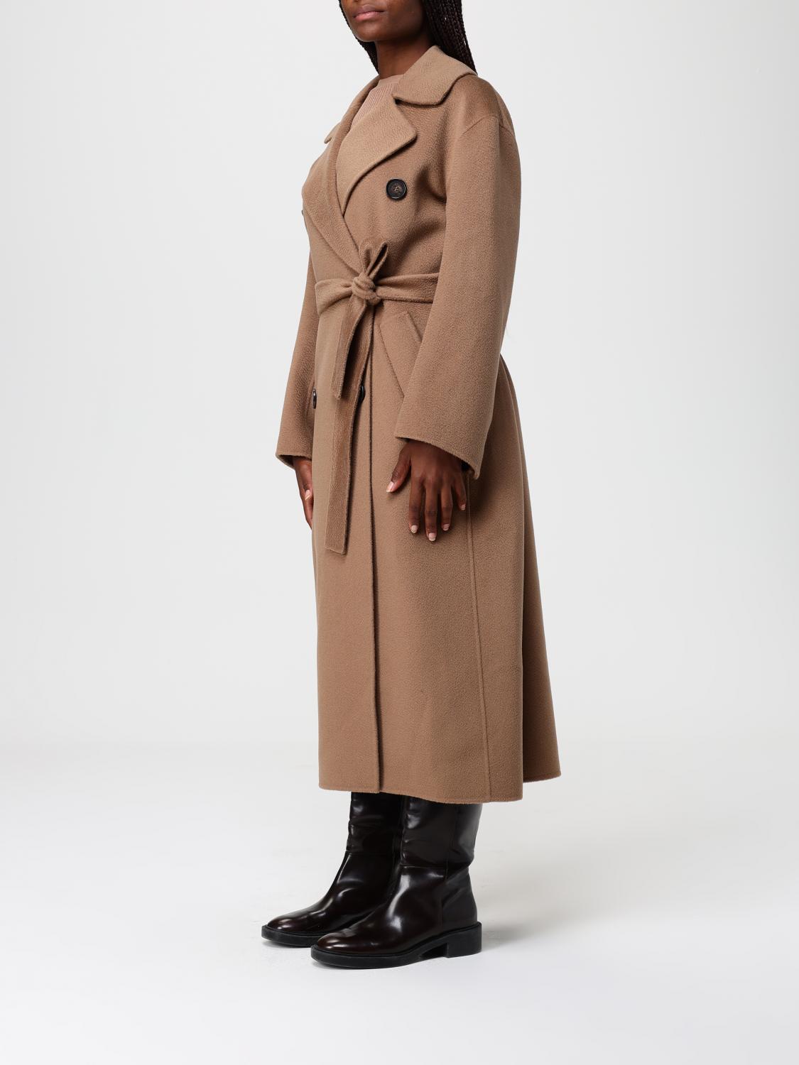 Max Mara Coat Woman Brown MAX MARA