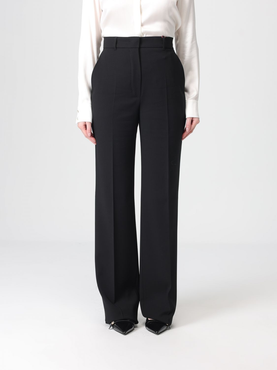 Max Mara Studio Pants Woman Black MAX MARA STUDIO