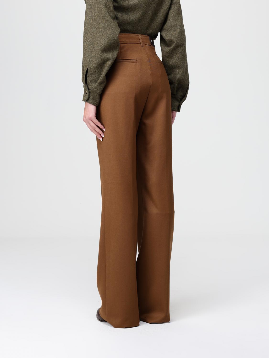 Max Mara Pants Woman Brown MAX MARA
