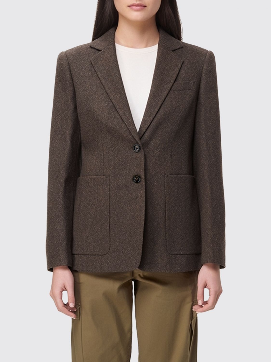 Max Mara Jacket Woman Brown MAX MARA