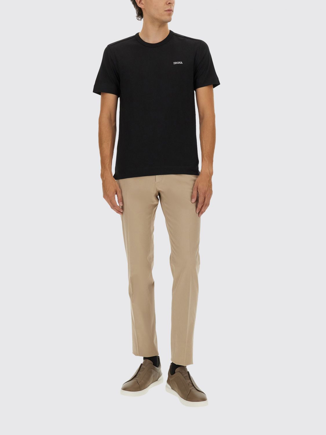 Zegna Pants Men Beige ZEGNA