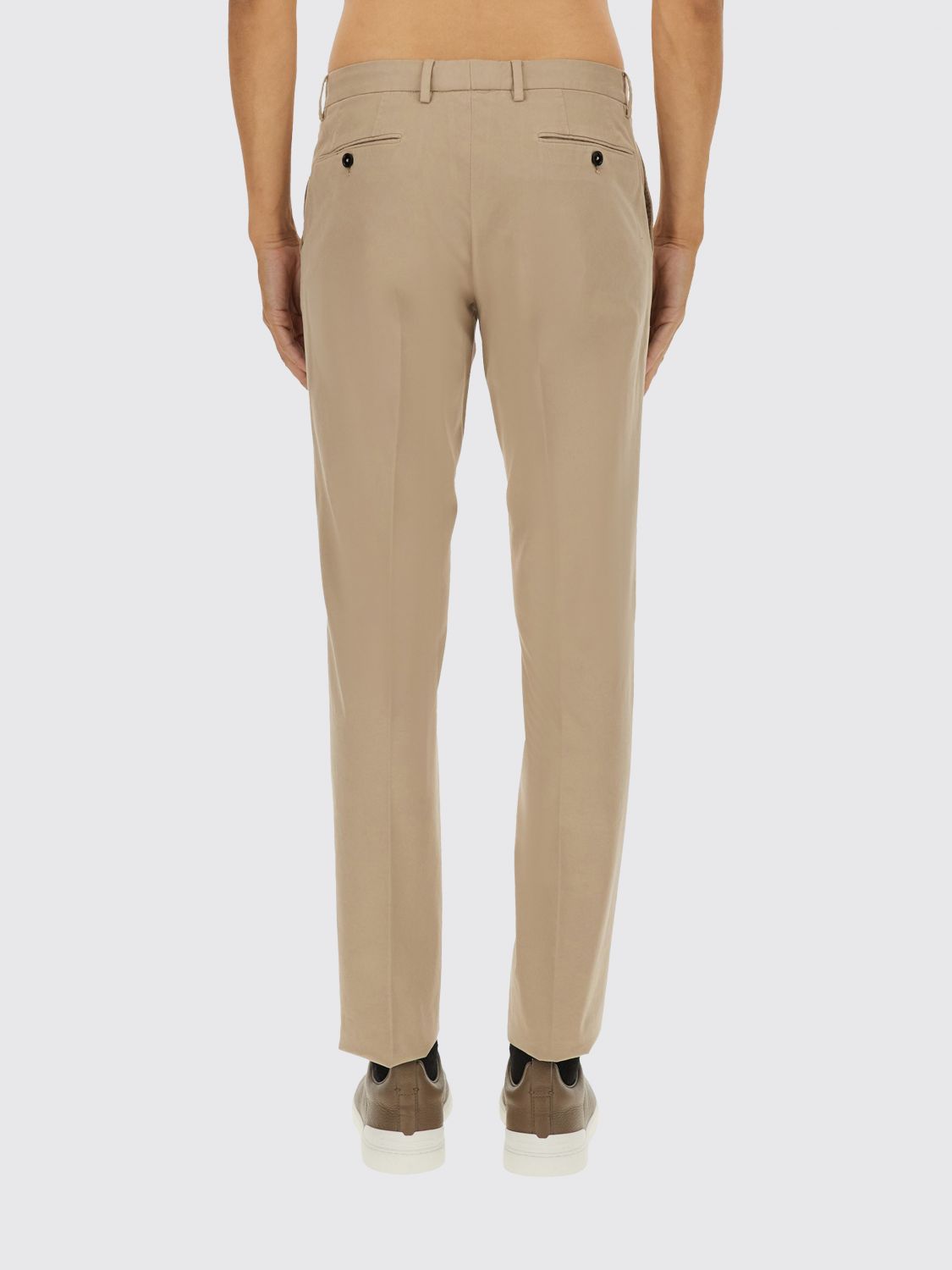 Zegna Pants Men Beige ZEGNA