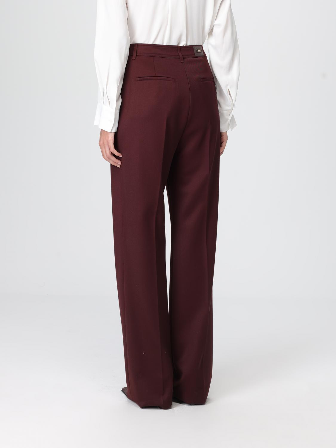 Max Mara Pants Woman Cherry MAX MARA