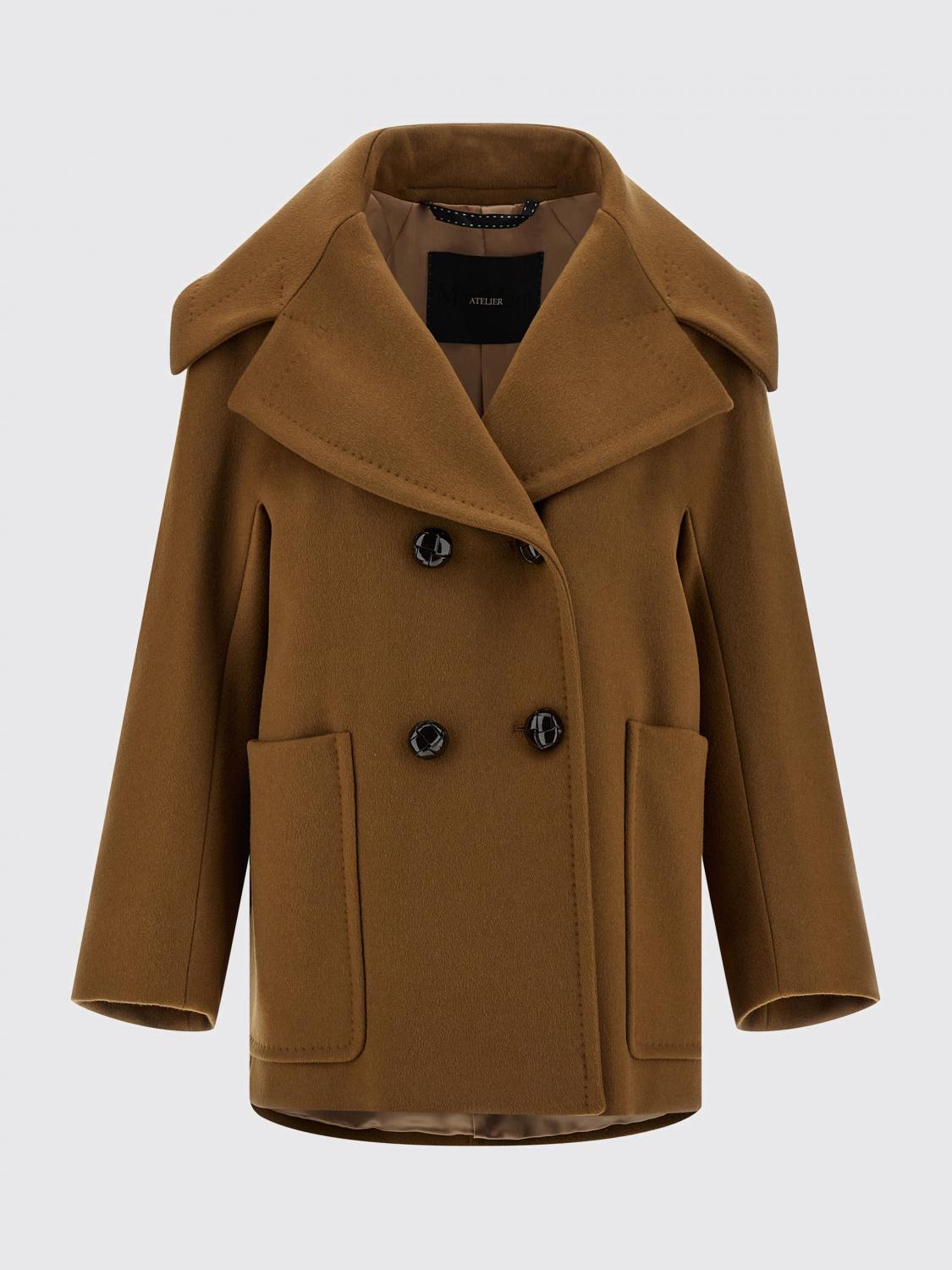 Max Mara Coat Woman Earth MAX MARA