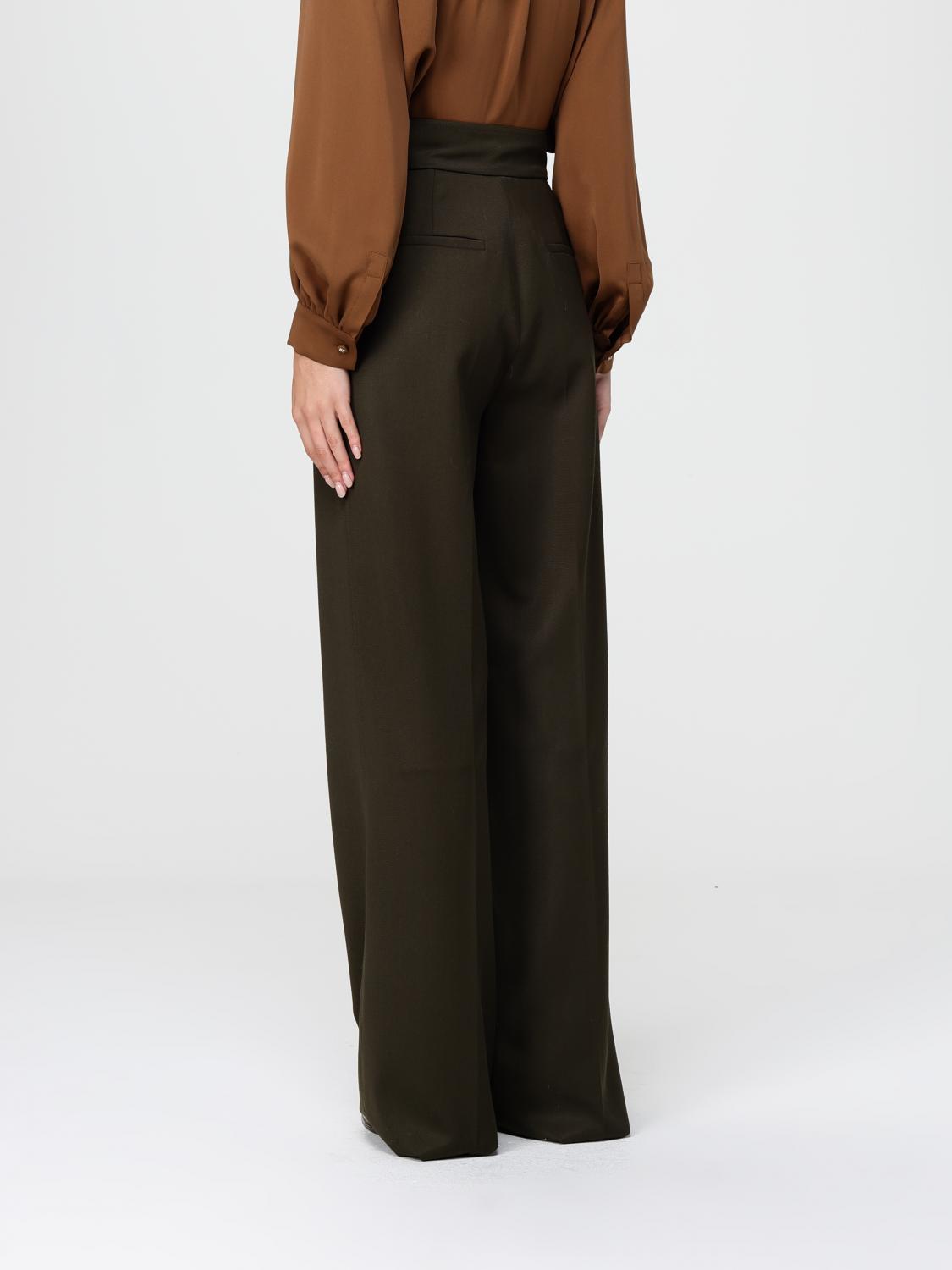 Max Mara Pants Woman Moss Green MAX MARA
