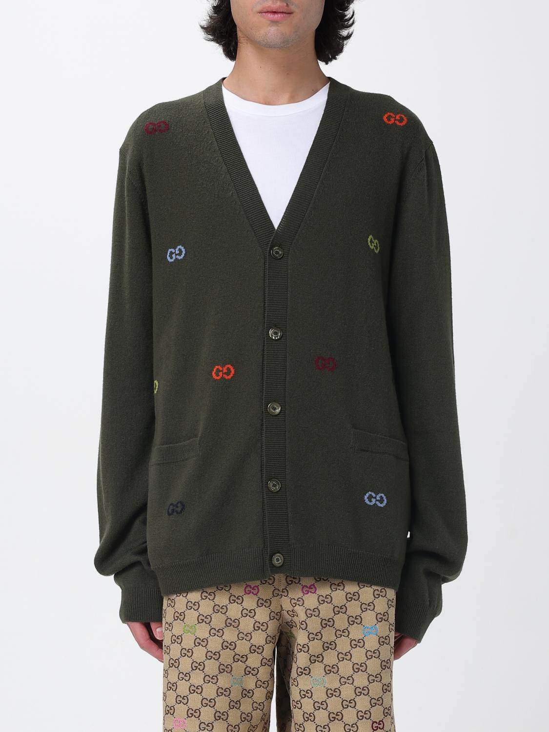 Gucci Sweater Men Green GUCCI