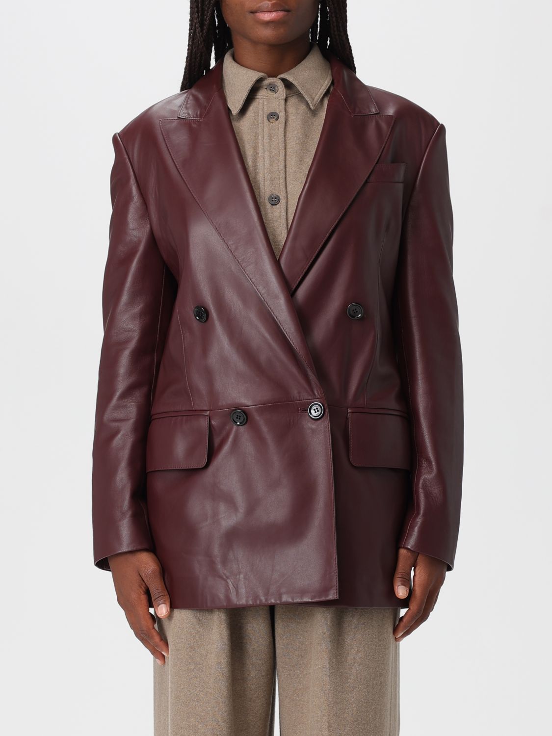 Max Mara Jacket Woman Cherry MAX MARA