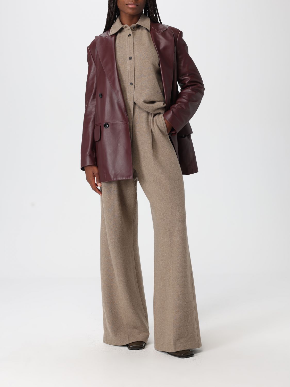 Max Mara Jacket Woman Cherry MAX MARA