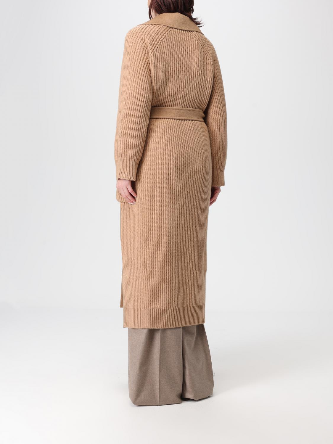 Max Mara Coat Woman Beige MAX MARA