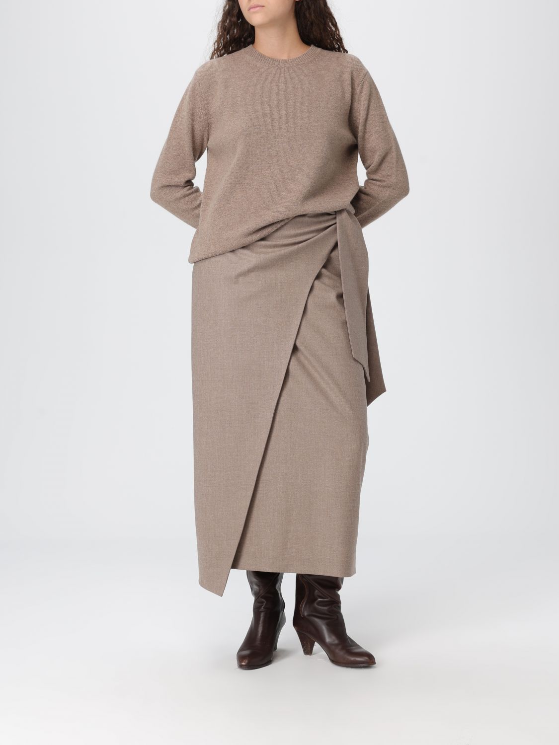 Max Mara Sweater Woman Sand MAX MARA