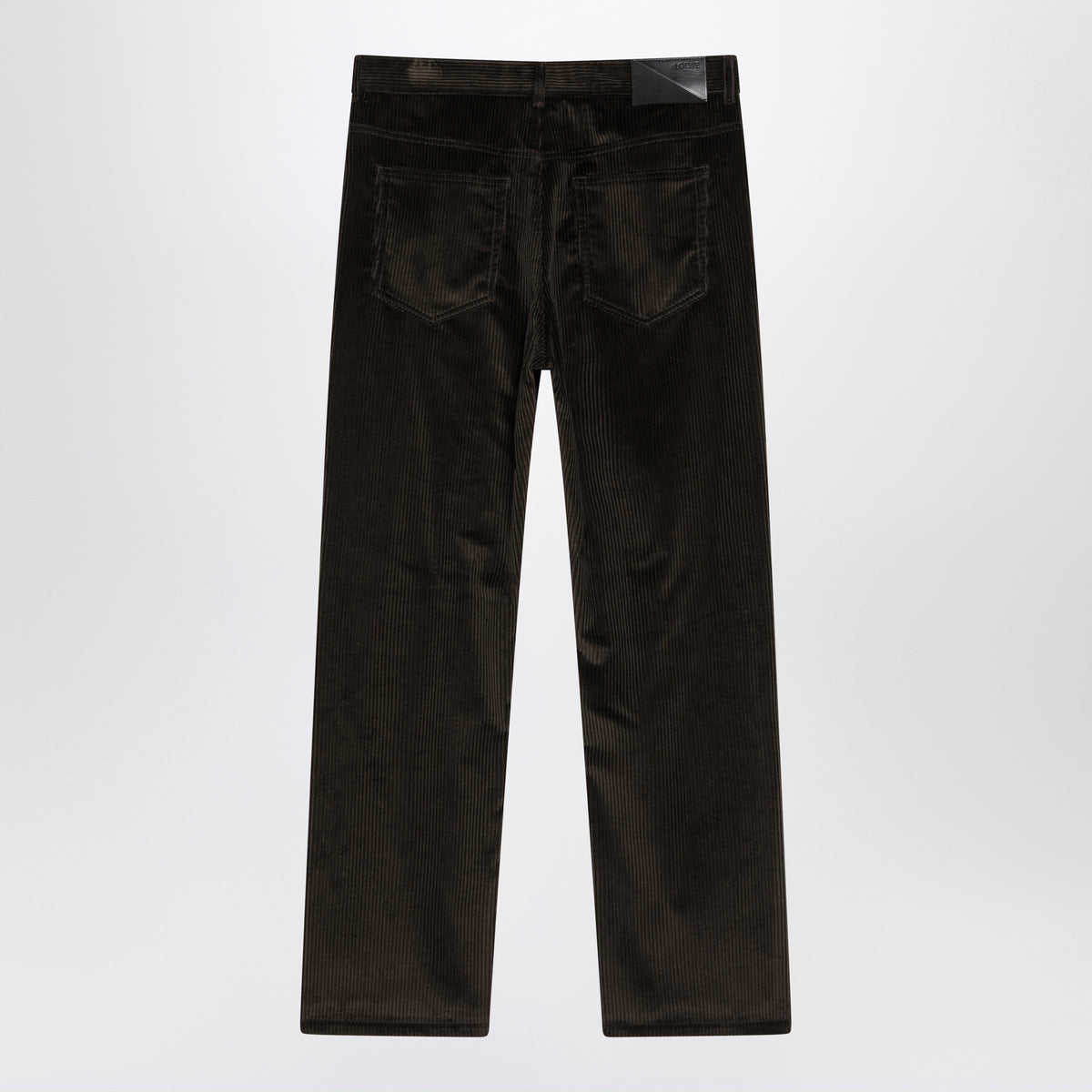 Loewe Brown Cotton Corduroy Trousers Men LOEWE