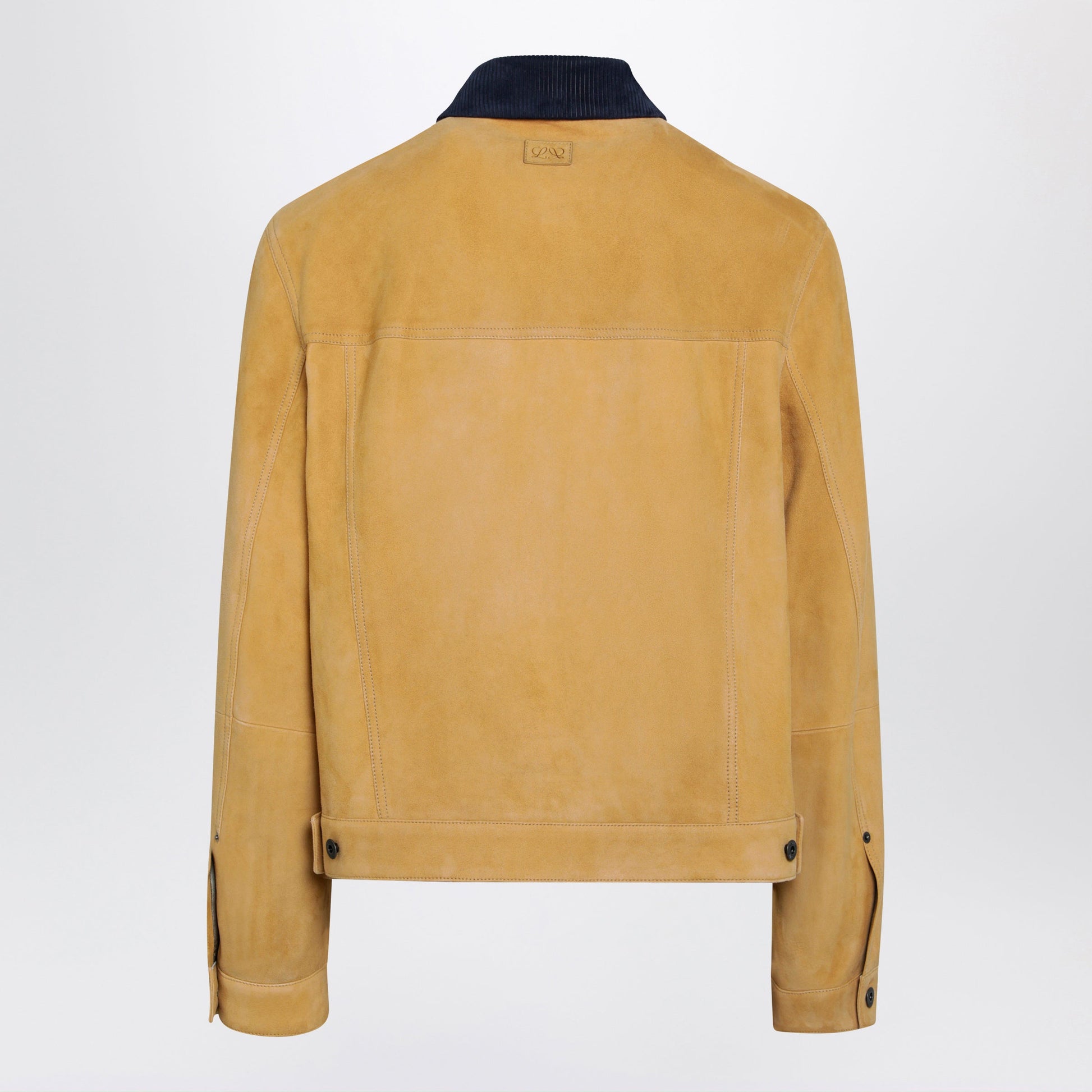 Loewe Camel-Coloured Suede Jacket Men LOEWE