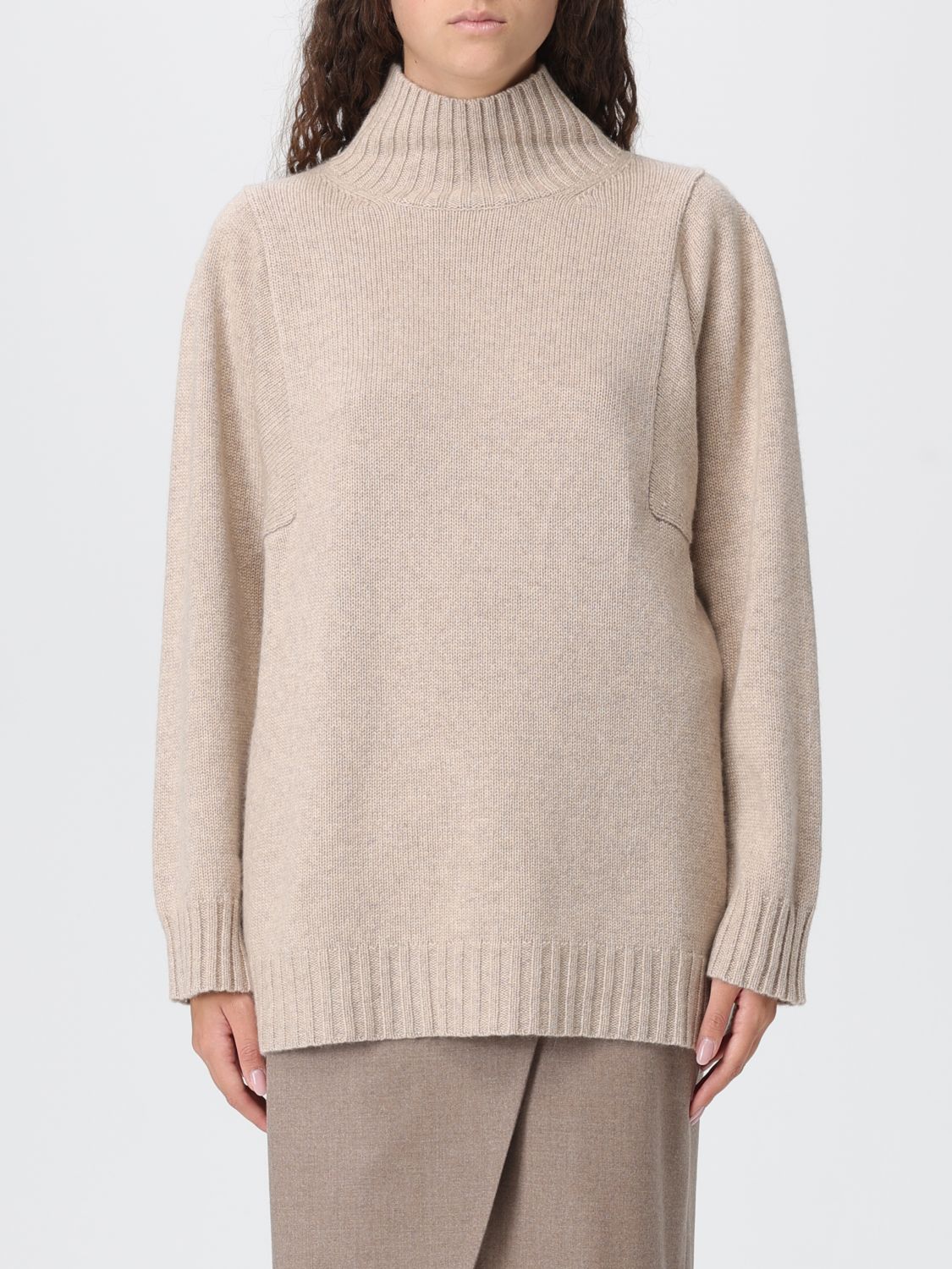 Max Mara Sweater Woman Beige MAX MARA