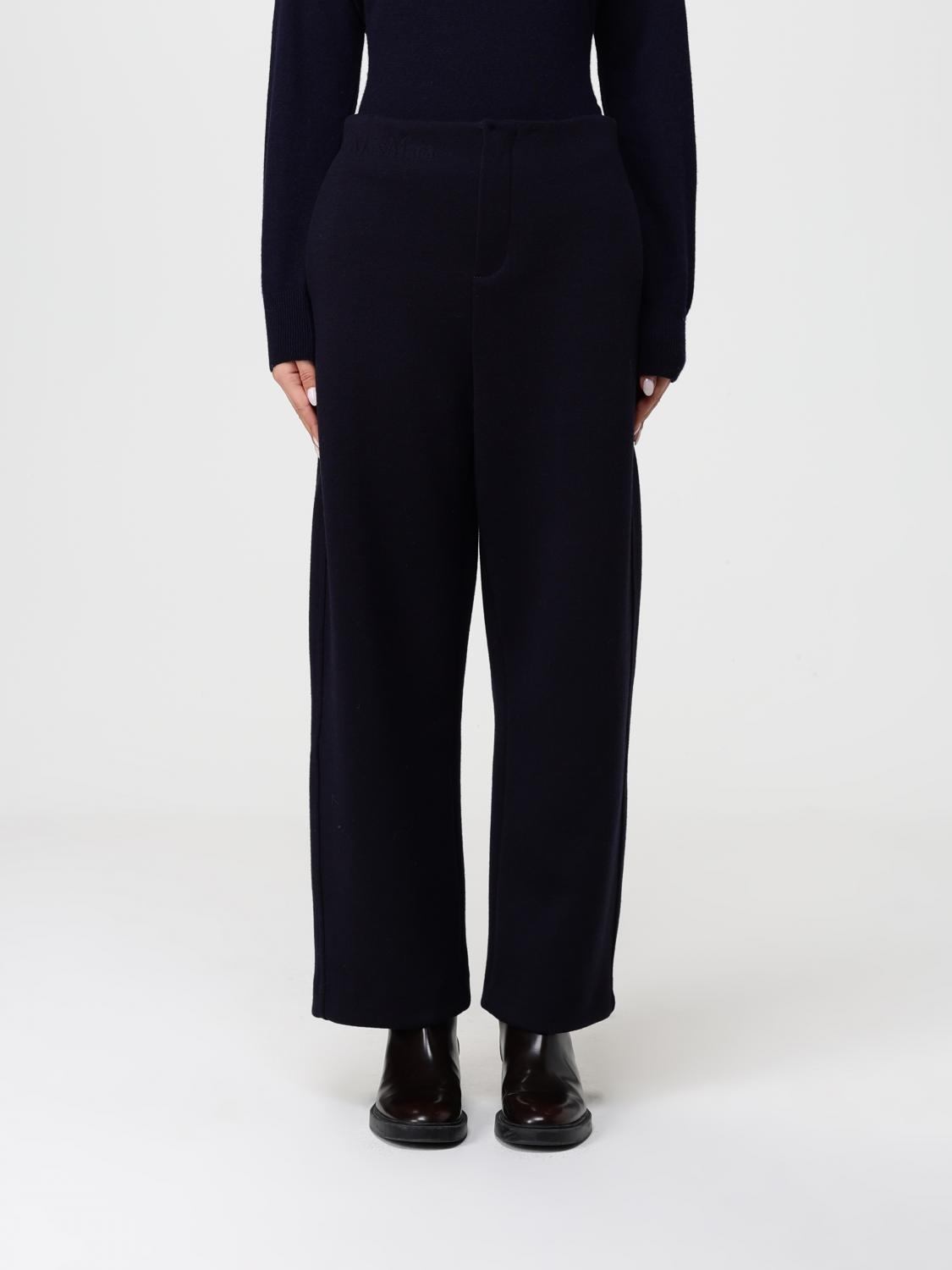 Max Mara Pants Woman Blue MAX MARA