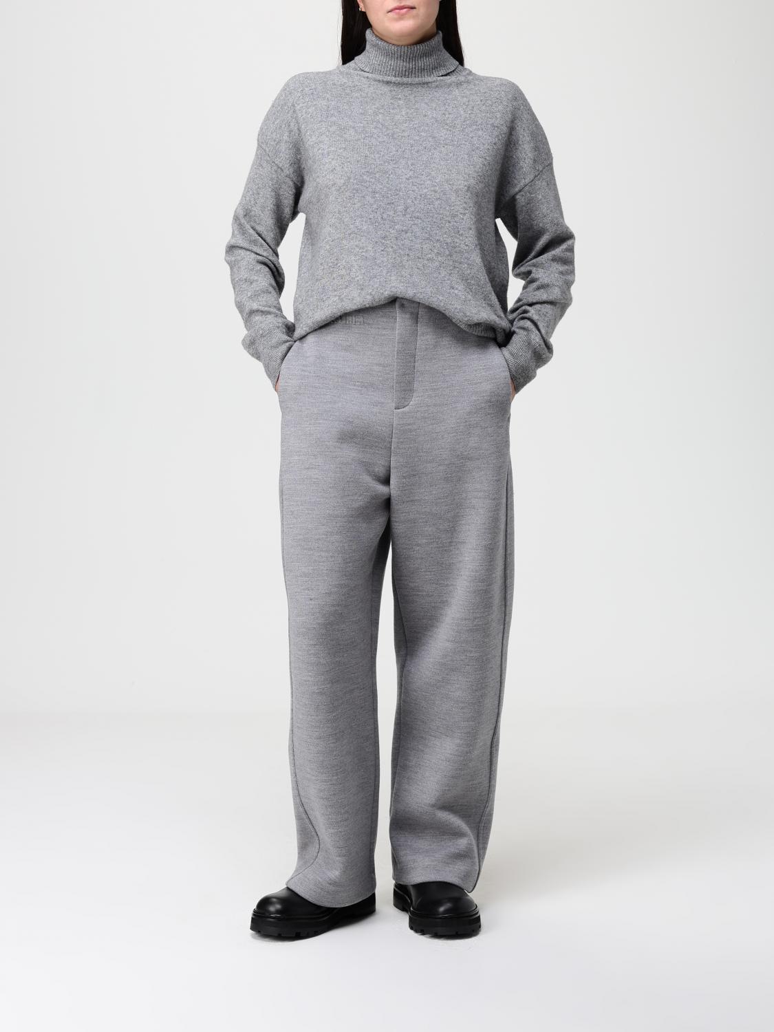 Max Mara Pants Woman Grey MAX MARA