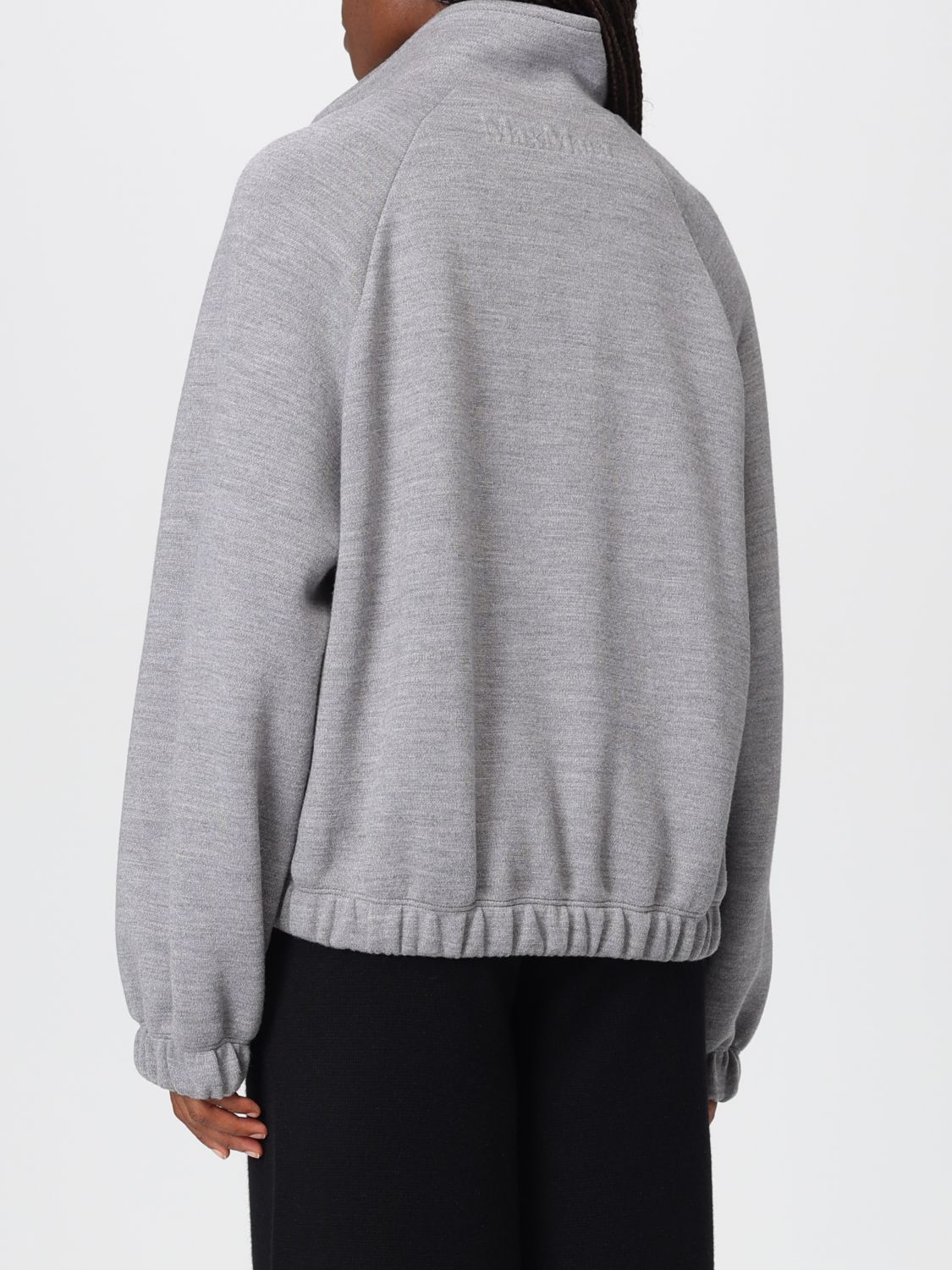 Max Mara Sweatshirt Woman Grey MAX MARA