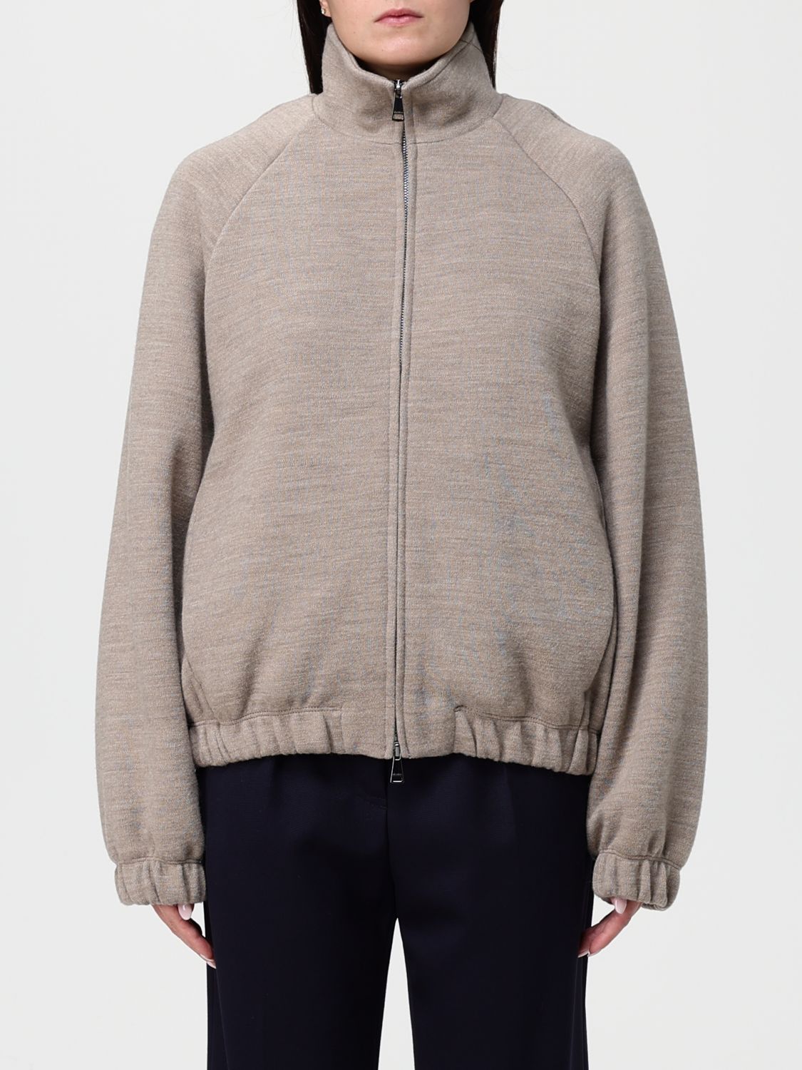 Max Mara Sweatshirt Woman Beige MAX MARA