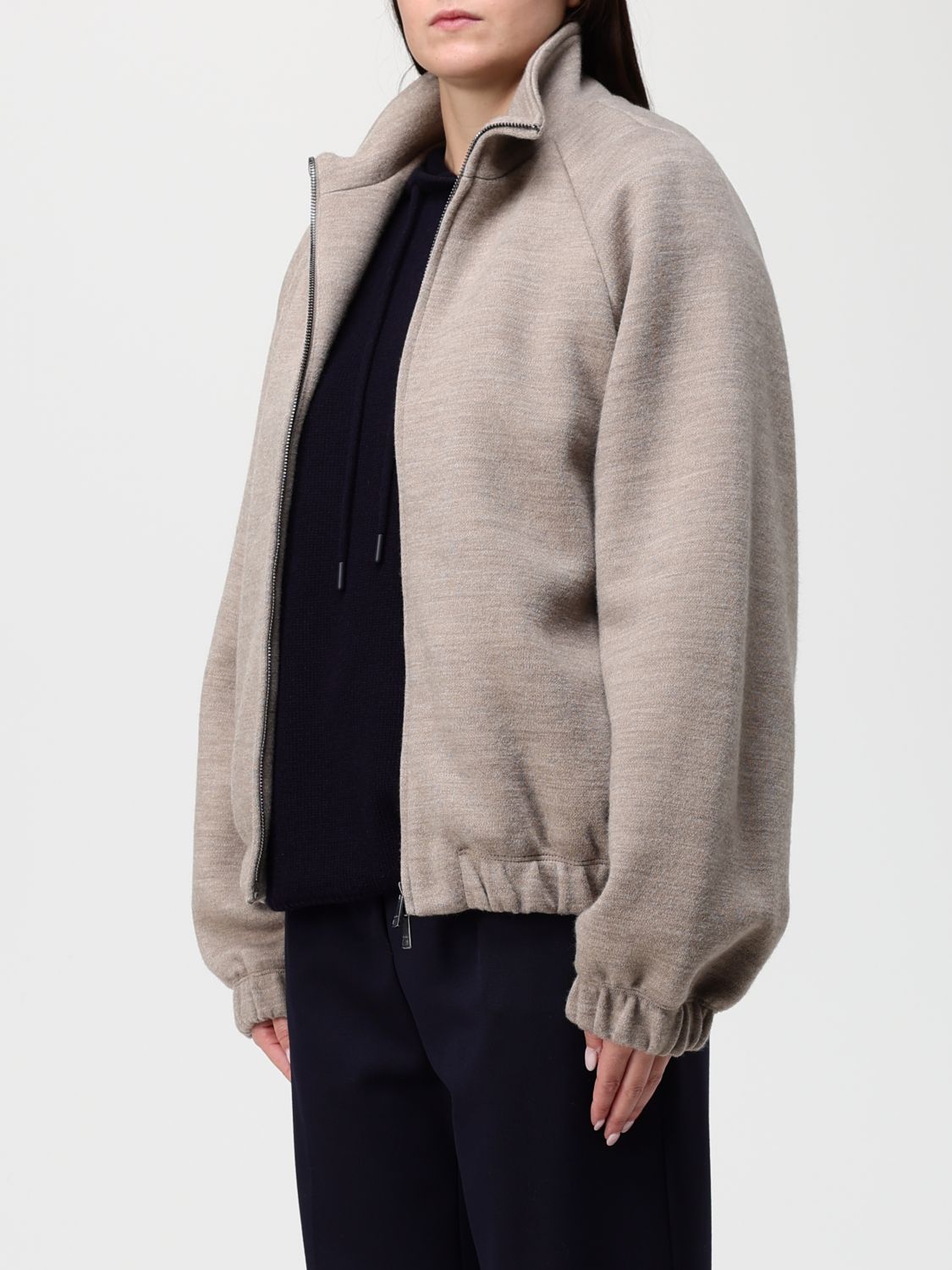 Max Mara Sweatshirt Woman Beige MAX MARA