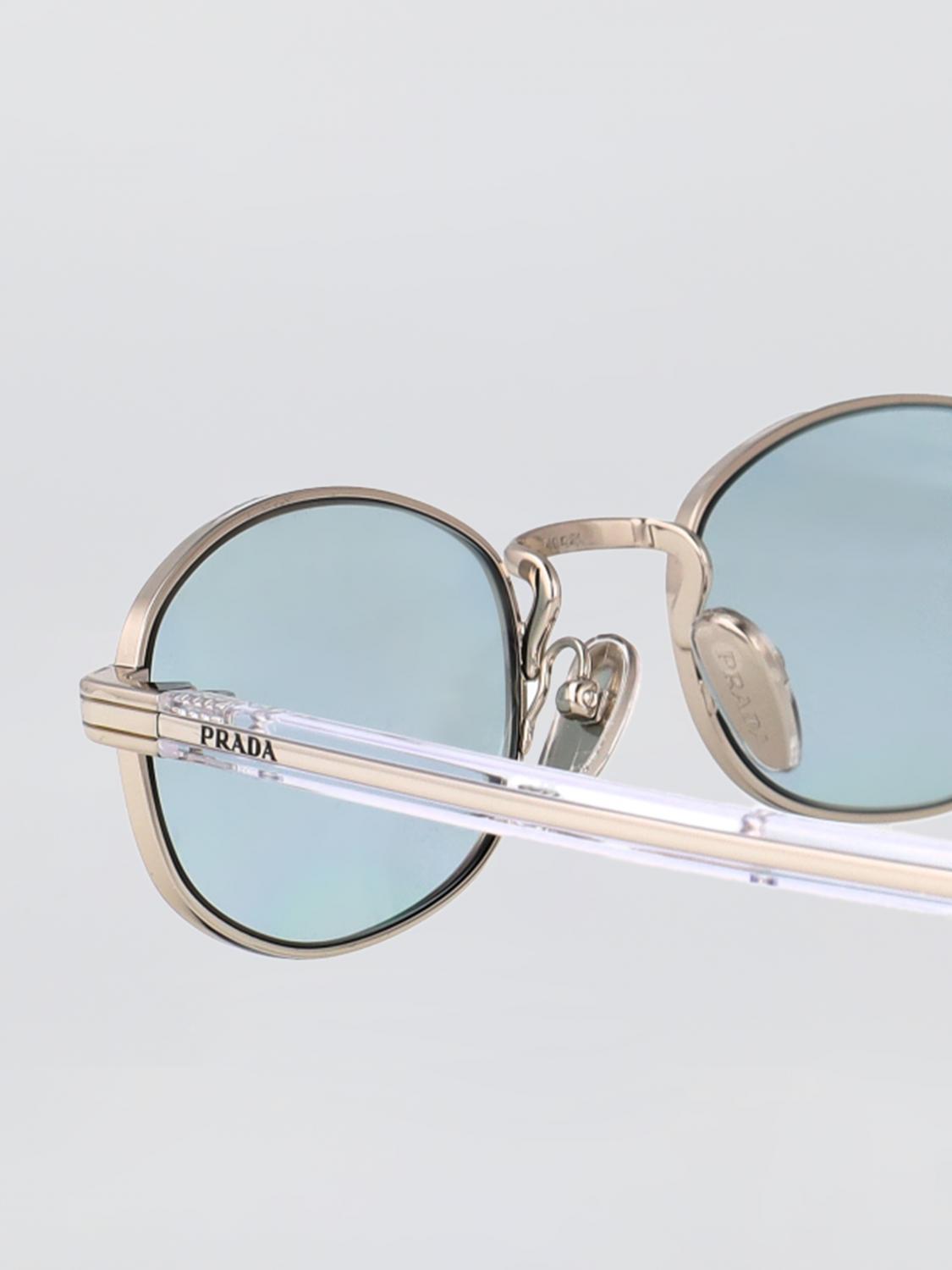Prada Sunglasses Woman Silver PRADA
