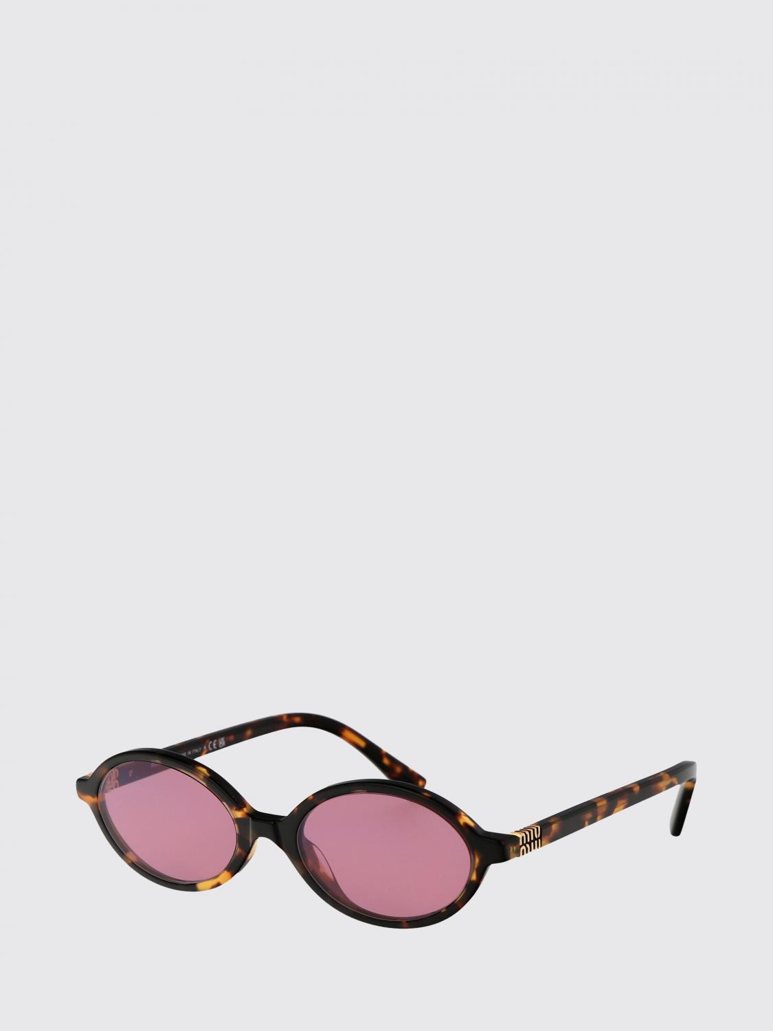Miu Miu Sunglasses Woman Brown MIU MIU