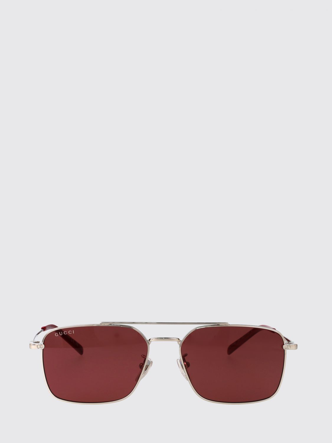 Gucci Sunglasses Men Silver GUCCI