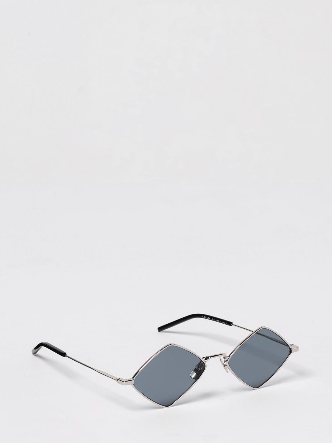 Saint Laurent Sunglasses Men Silver SAINT LAURENT