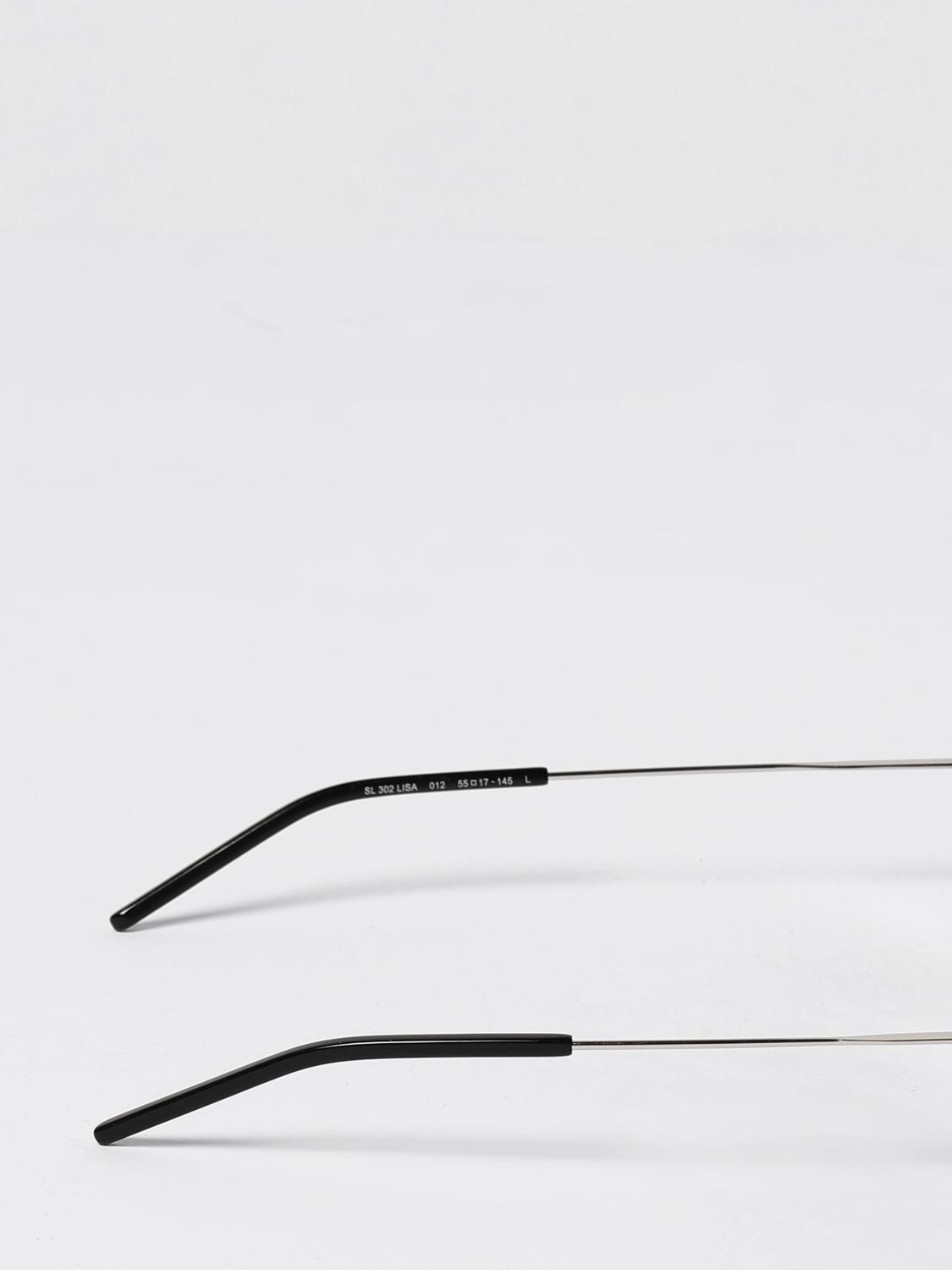 Saint Laurent Sunglasses Men Silver SAINT LAURENT