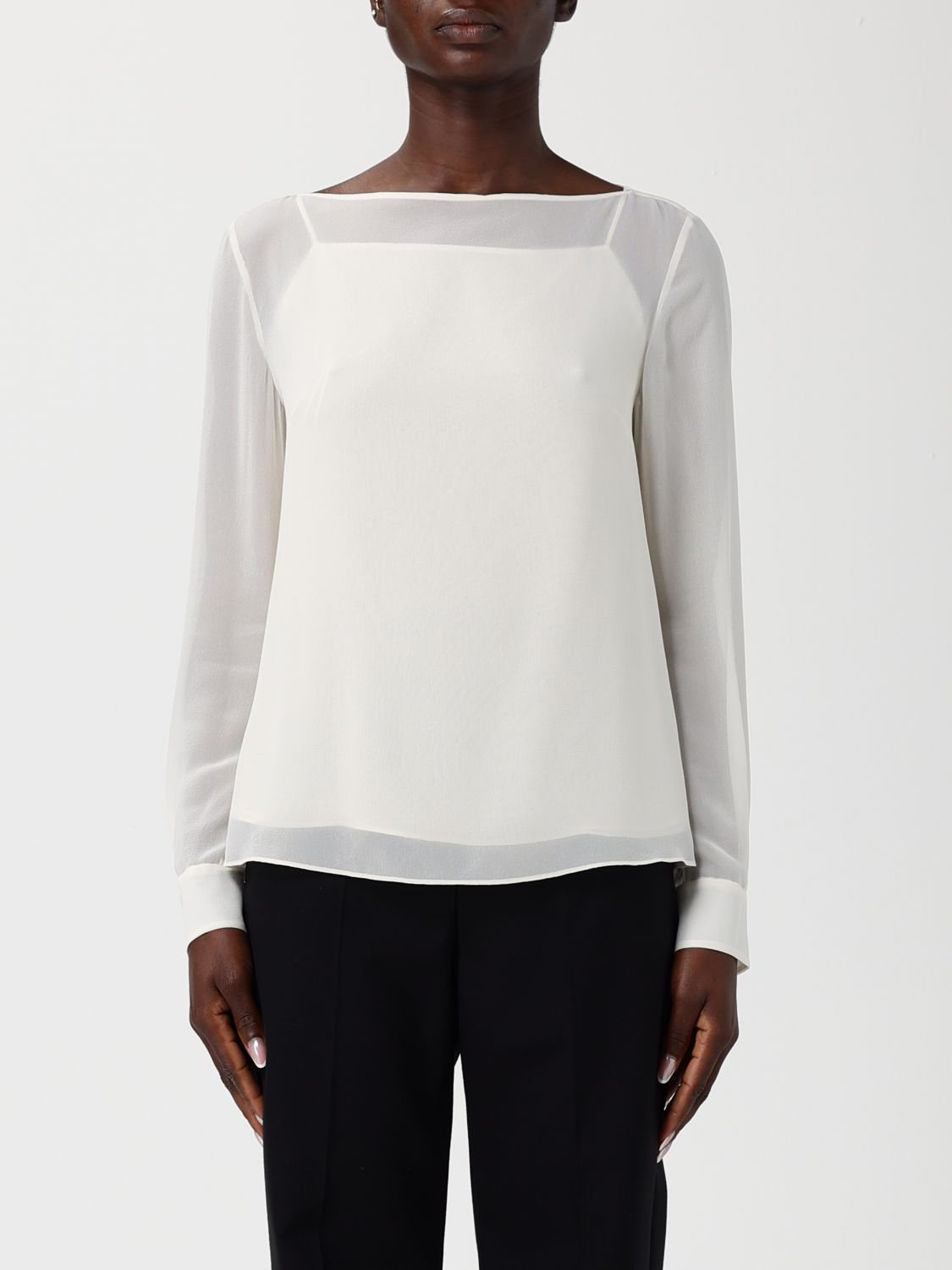 Max Mara Studio Shirt Woman White MAX MARA STUDIO