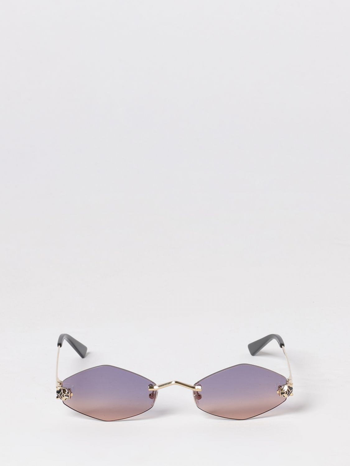 Cartier Sunglasses Woman Gold CARTIER