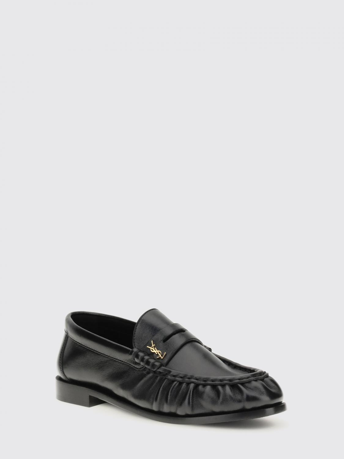Saint Laurent Loafer Woman Black SAINT LAURENT