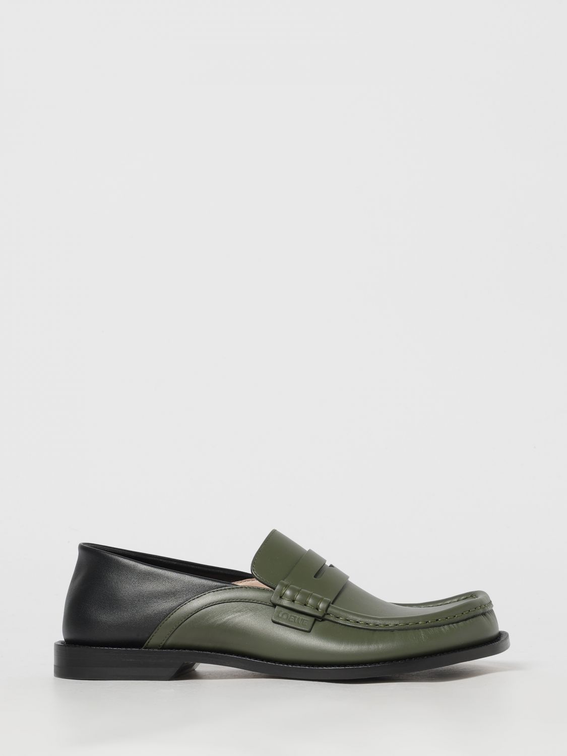 Loewe Loafers Men Green LOEWE