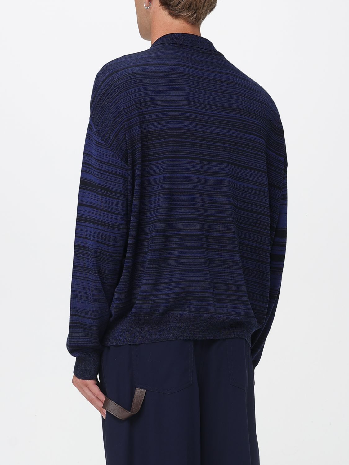 Loewe Polo Shirt Men Blue LOEWE