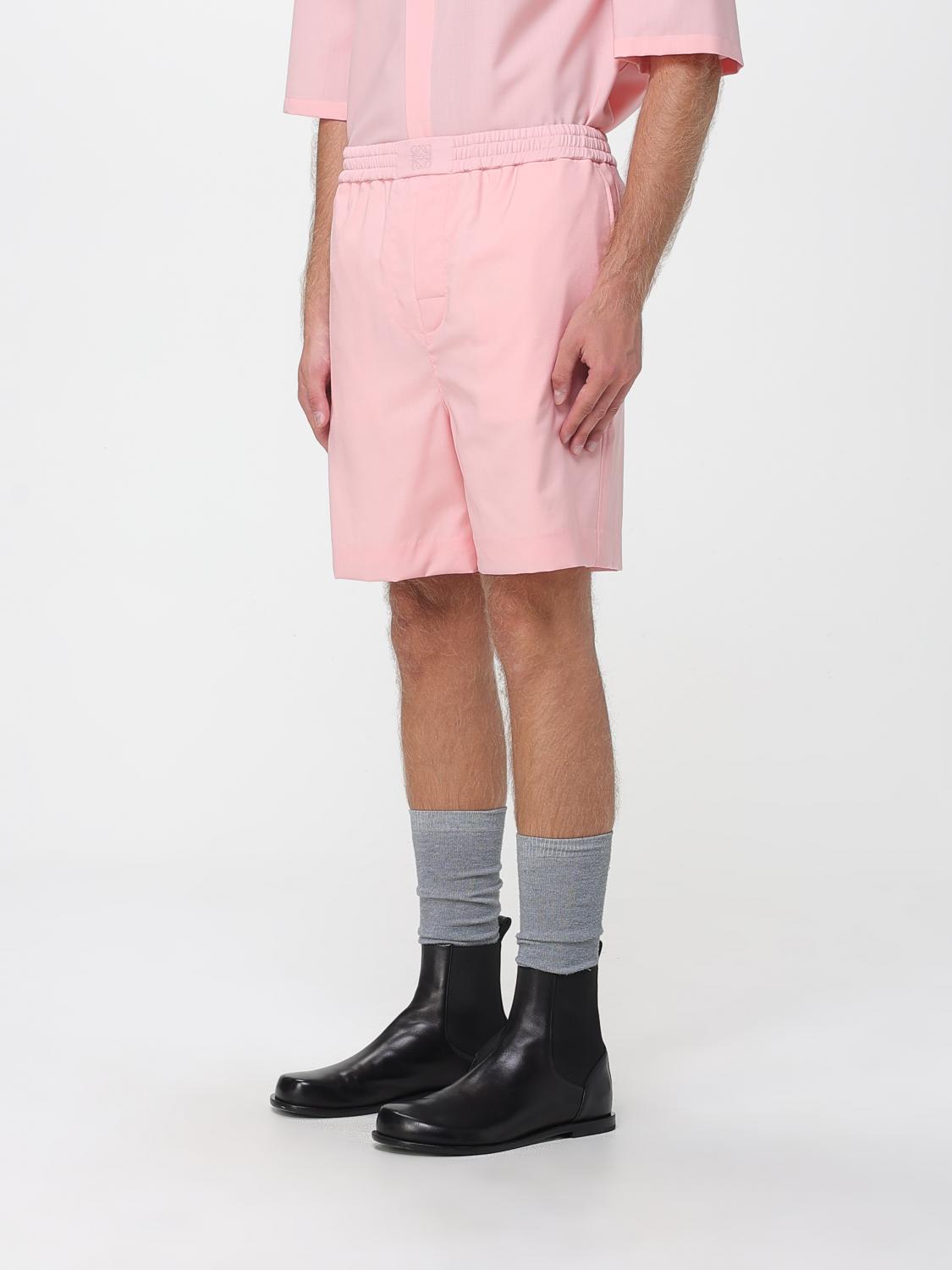 Loewe Shorts Men Pink LOEWE