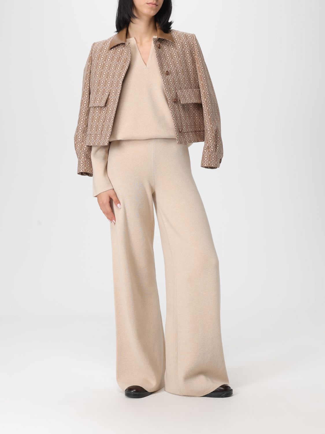 Max Mara Sweater Woman Sand MAX MARA