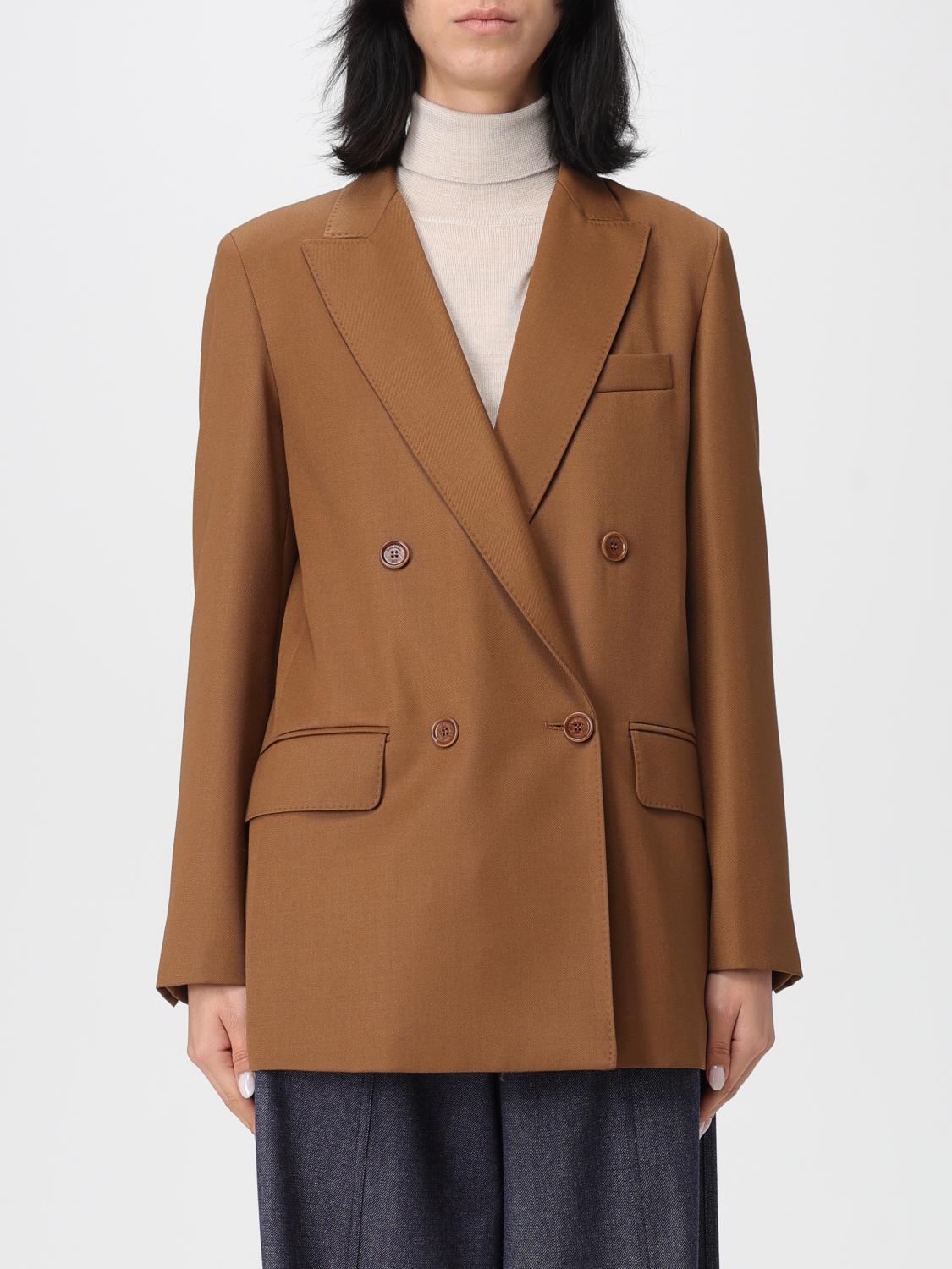 Max Mara Jacket Woman Camel MAX MARA