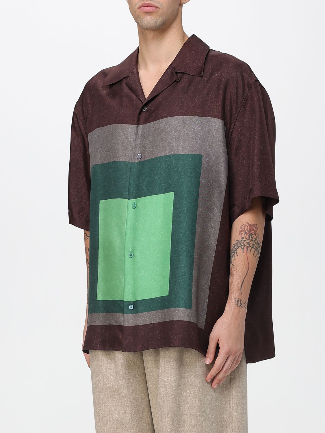 Loewe Shirt Men Brown LOEWE