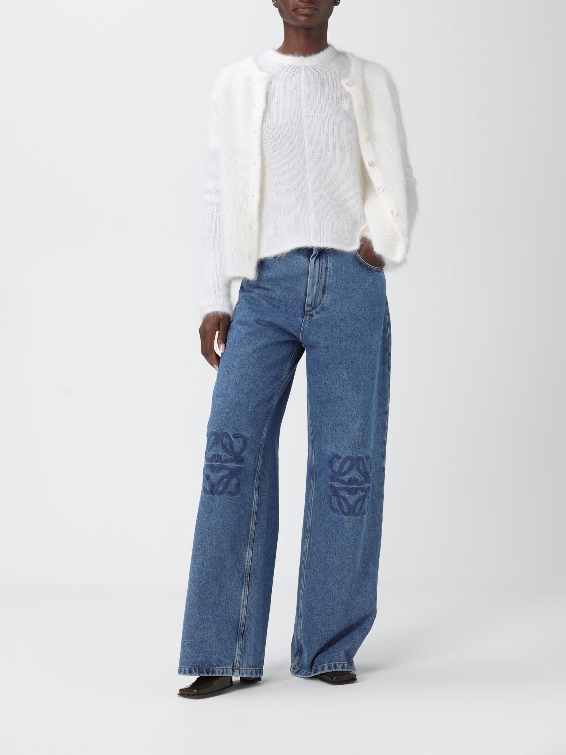 Loewe Sweater Woman White LOEWE