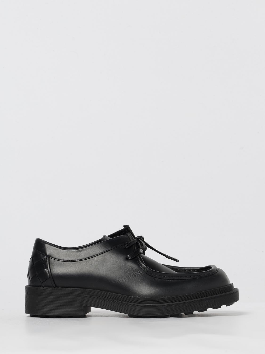Bottega Veneta Brogue Shoes Men Black BOTTEGA VENETA