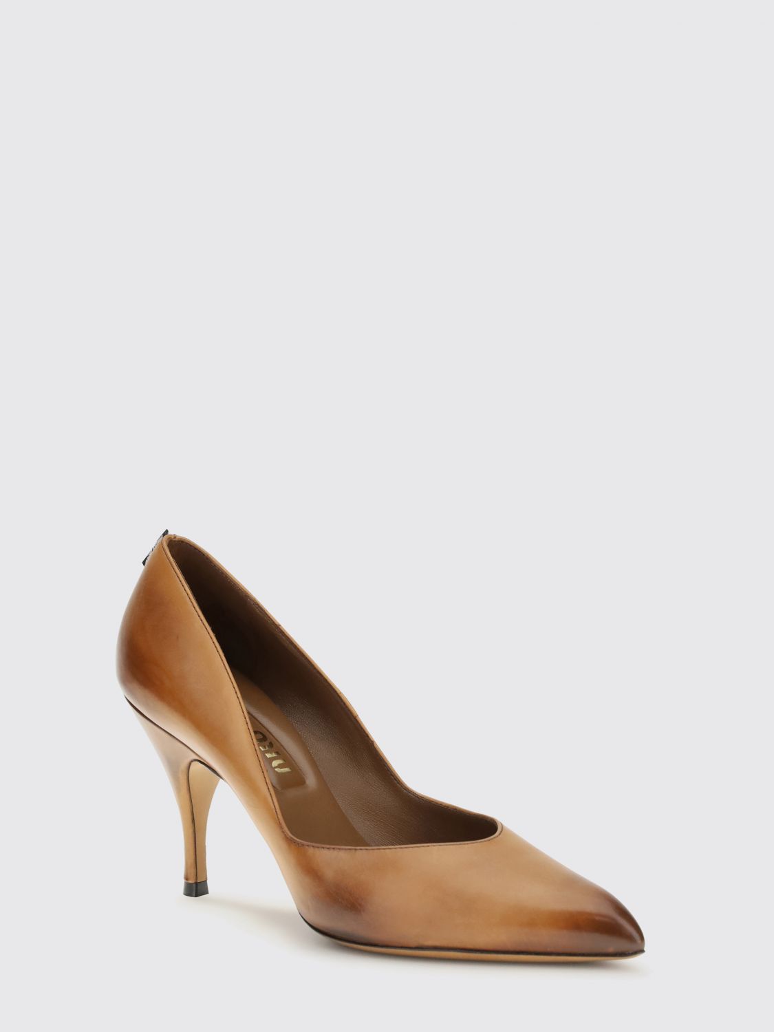 Miu Miu Pump Woman Brown MIU MIU