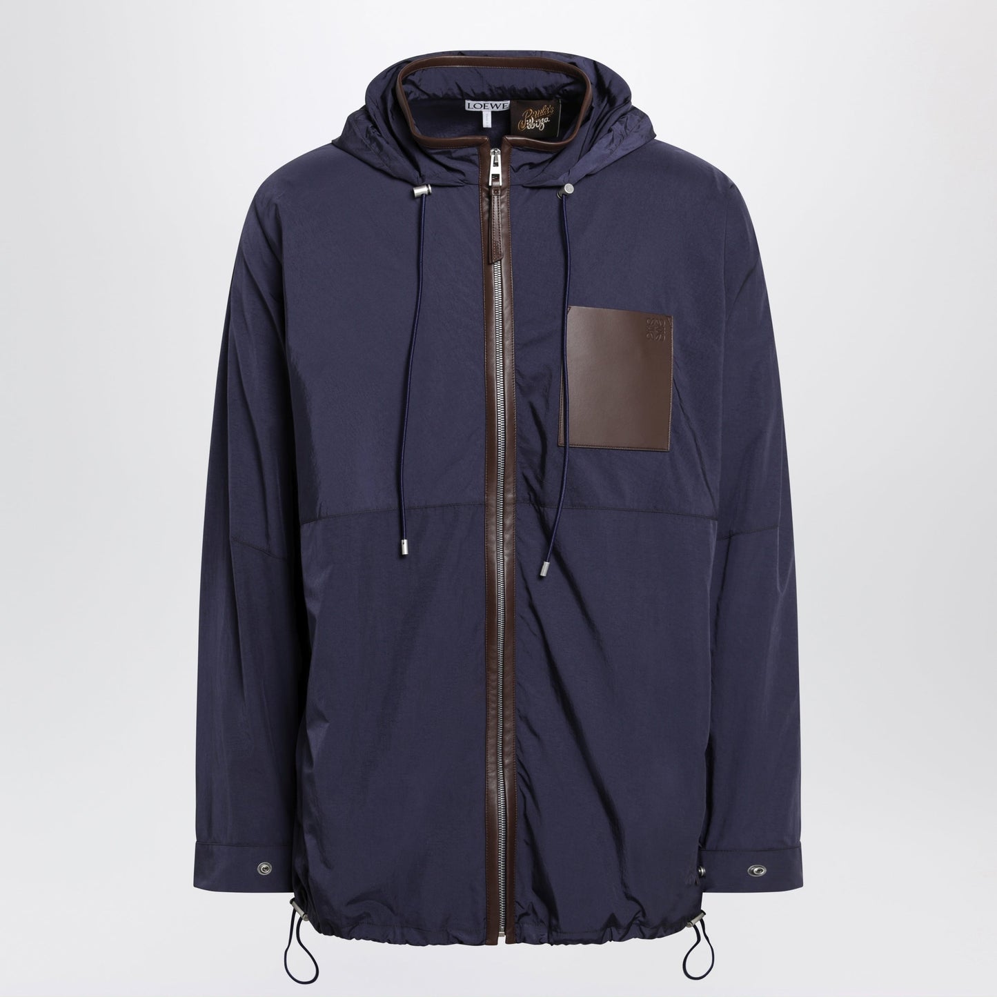 Loewe Navy Technical Micro-Ripstop Hooded Jacket Men LOEWE