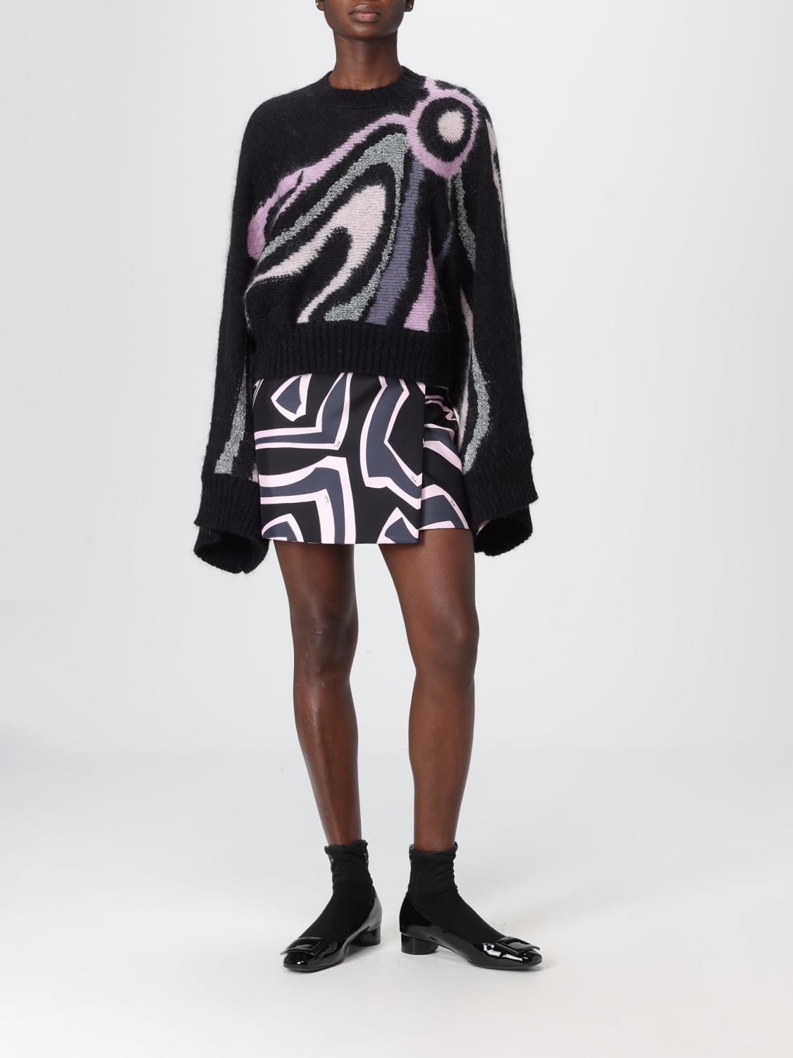 Pucci Sweater Woman Black PUCCI