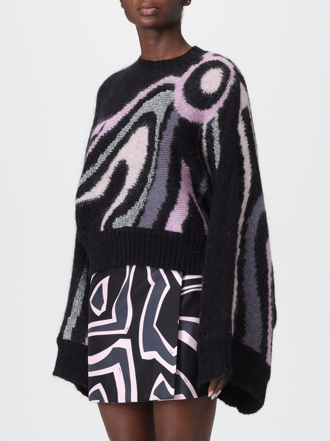 Pucci Sweater Woman Black PUCCI
