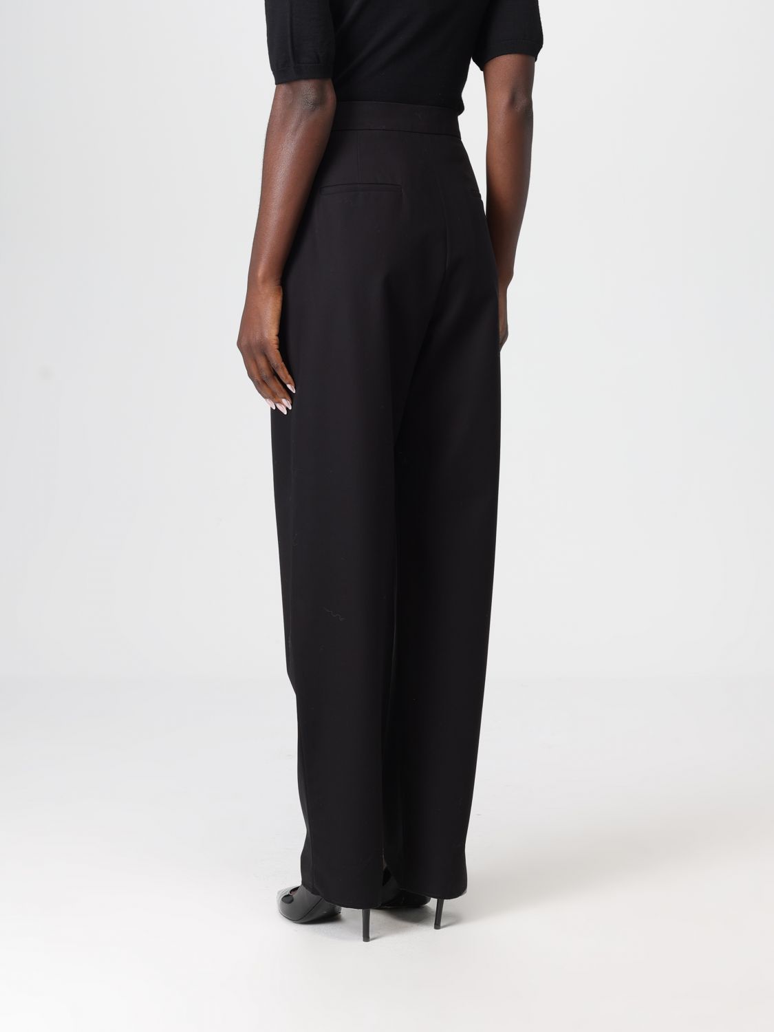 Max Mara Pants Woman Black MAX MARA