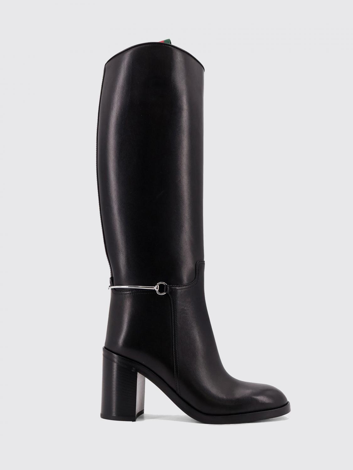 Gucci Boots Woman Black GUCCI